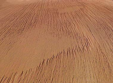 Mars - Yardang-Feld