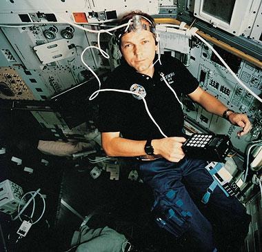 D-2 Mission - Astronaut Hans Schlegel