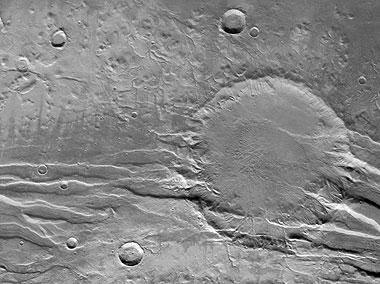 Einschlagkrater im Acheron in s-w