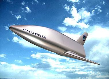 Raumtransporter Phoenix - Artist View