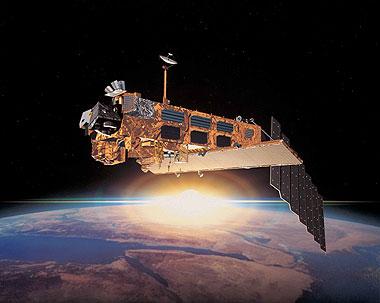 Satellit ENVISAT - Artist View