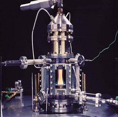 Flammenprüfstand - Coflame Brenner