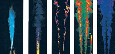 Laser-Lichtschnittbilder