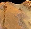 Coprates Chasma und die "Grabenkette" Coprates Catena im Ostabschnitt der Valles Marineris