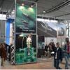 DLR-Stand zur Eröffnung der Neuen Messe Stuttgart