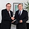Prof. Wörner und Prof. Hormuth