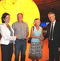Thomas Reiter im Gasometer Oberhausen
