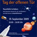 Poster "Tag der offenen Tür 2009"