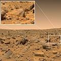 "Mauerstein" auf dem Mars