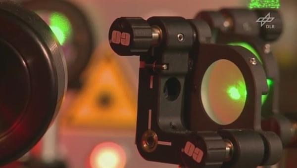 Laserfreistrahlstrecke am DLR-Standort Lampoldshausen