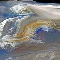 Salz-Ablagerungen auf dem Mars