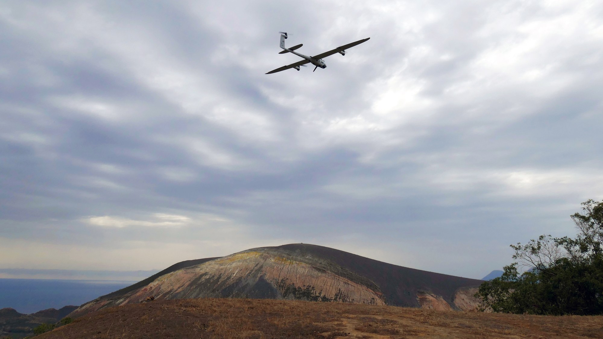 Abflug zur Geländekartierung
