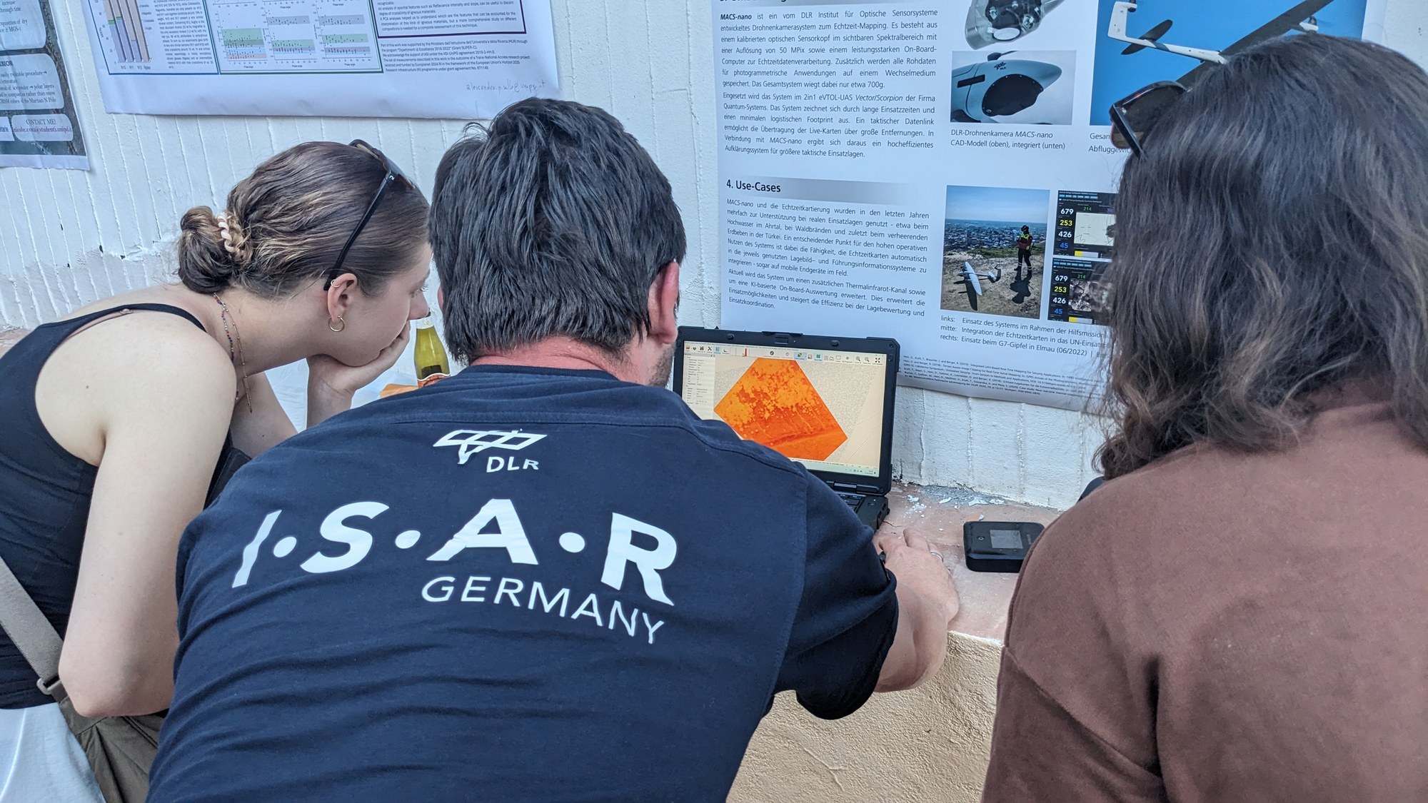 Gespräche zu MACS und IPS während der Poster-Session