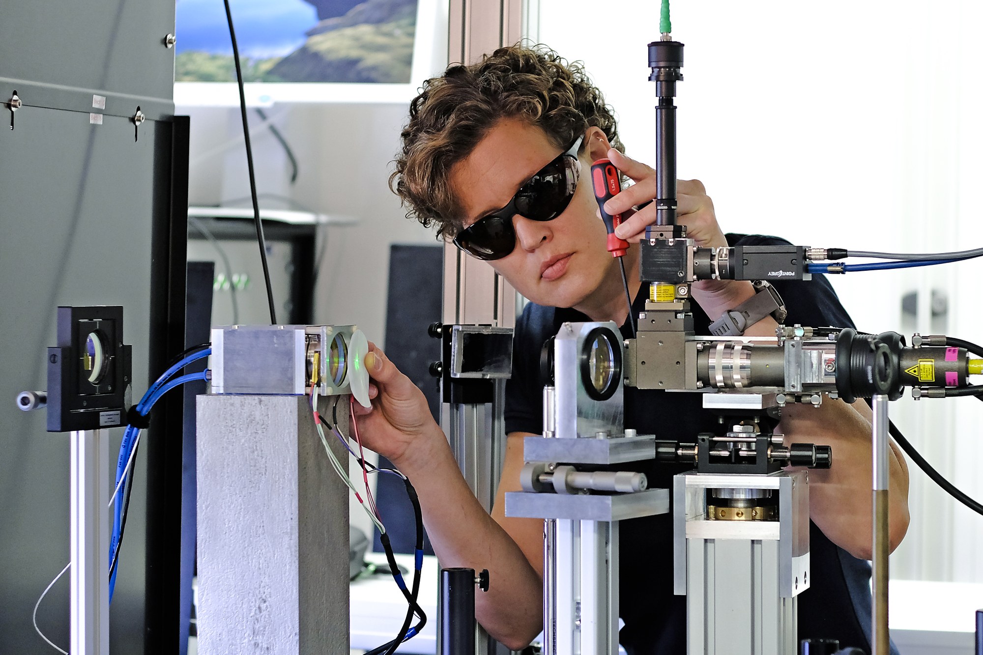 Wissenschaftlerin Maike Neuland im Labor