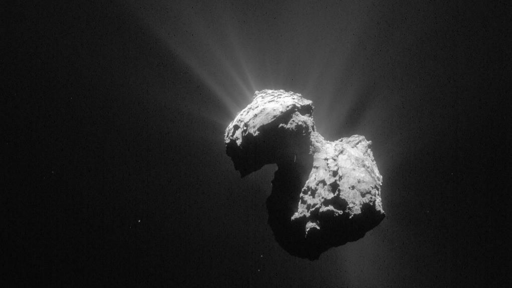 Der Komet 67P/Churyumov-Gerasimenko