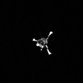 Separation der Sonde Philae vom Orbiter Rosetta