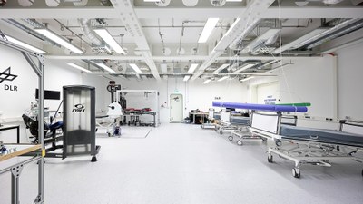 Trainingsraum der SMC-Bettruhestudie