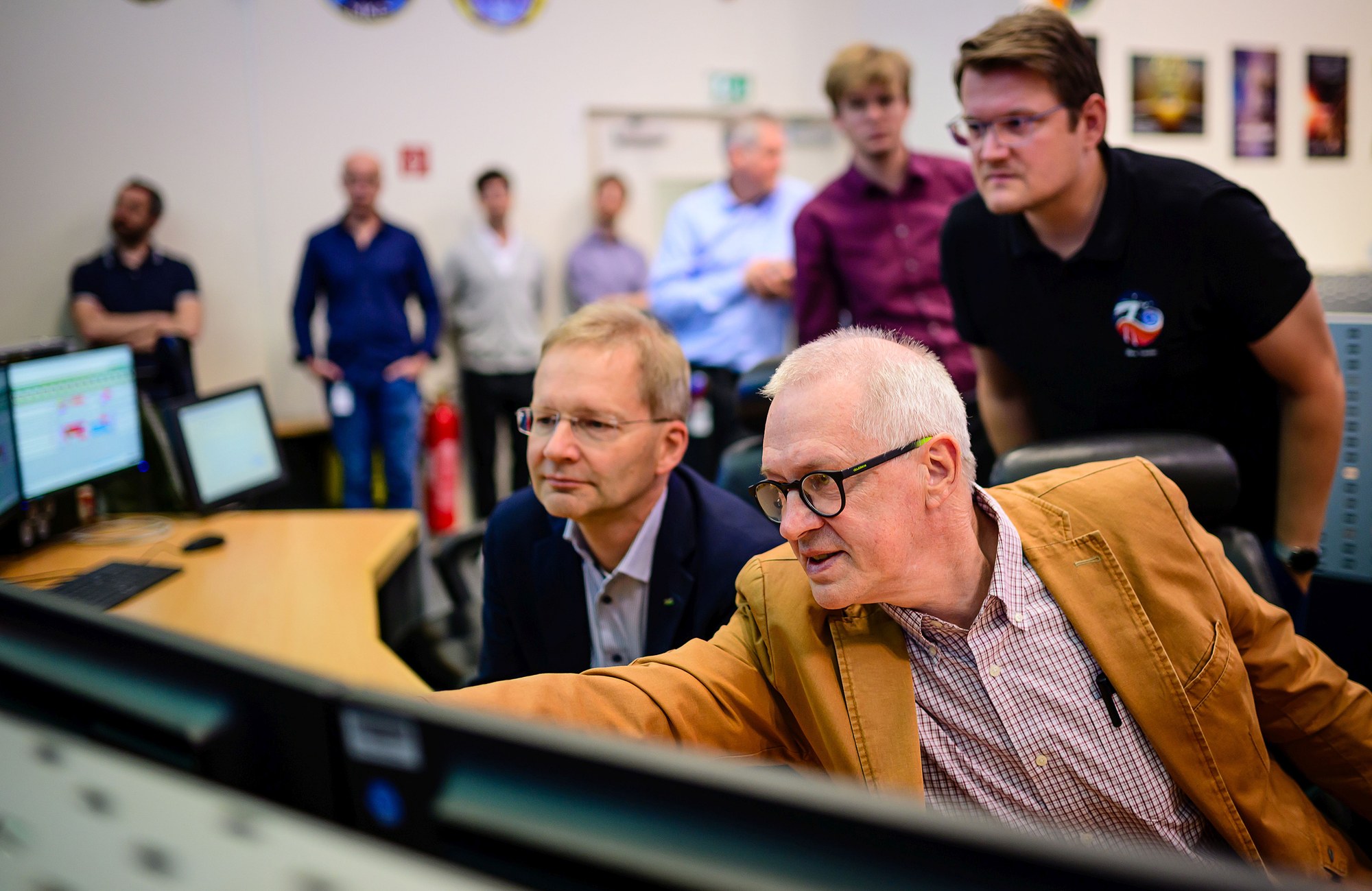 Live-Test des neuen Systems im Columbus-Kontrollzentrum