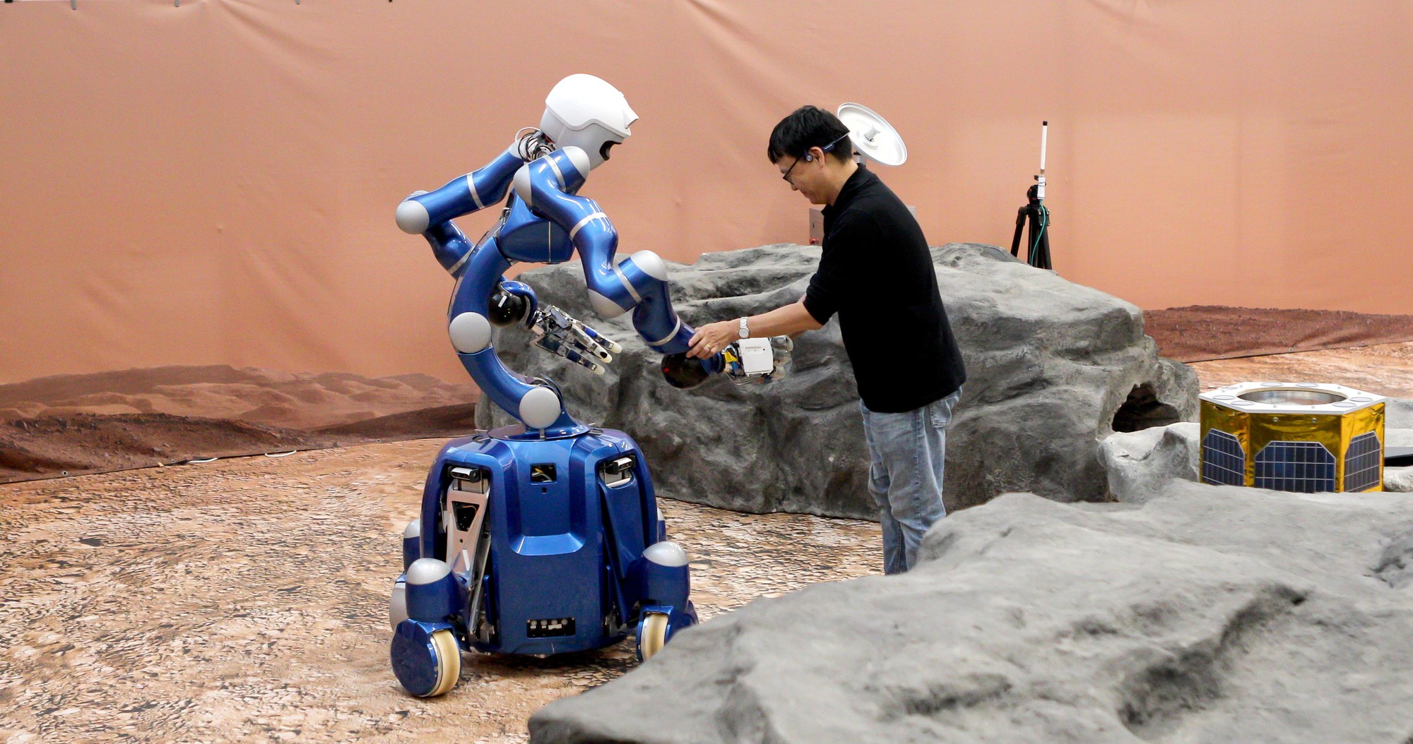 Handshake via Roboter