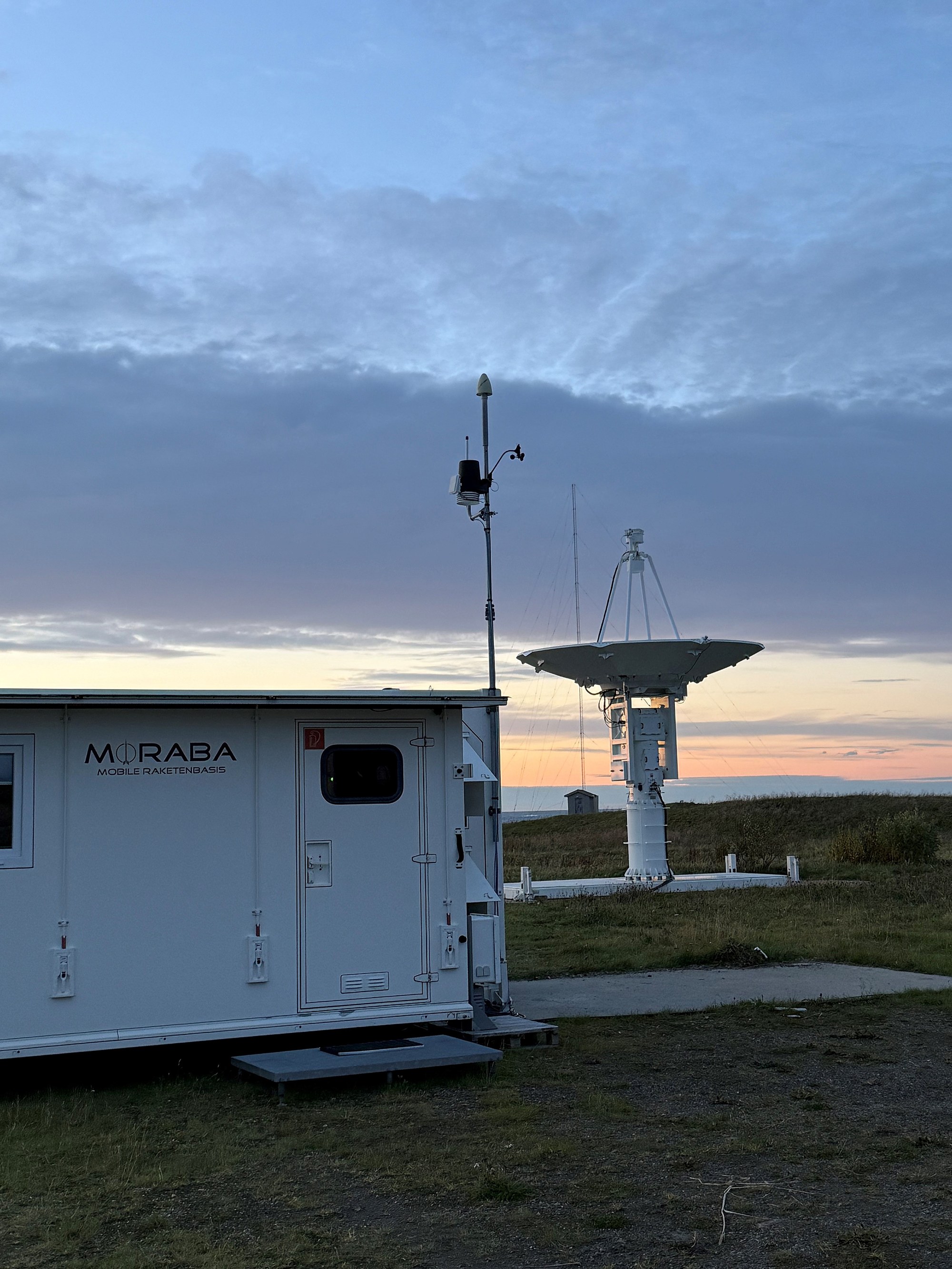 Alles bereit zum Empfang der Daten des Flugexperiments ATHEAt