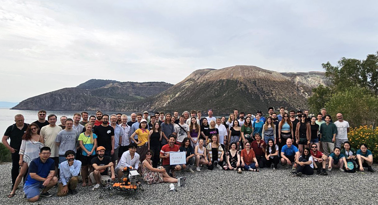 Das gesamte Team der diesjährigen Summer School auf Vulcano