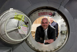 DLR-Projektleiter Peter Gräf