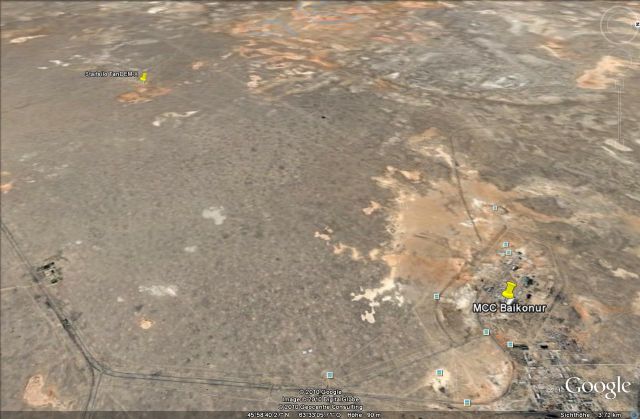 Launch Site in Google Earth