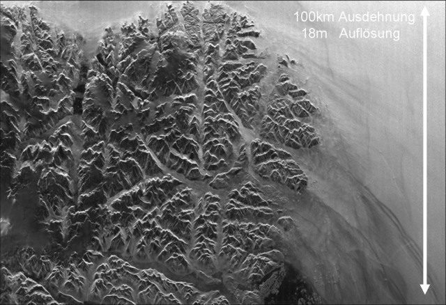 TanDEM-X ScanSAR Image