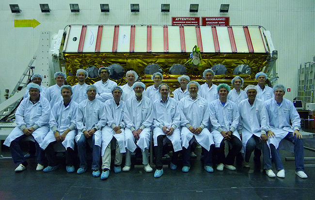 Team vor Ort in Baikonur