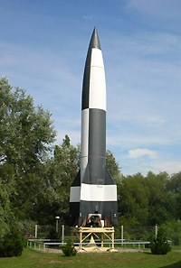 A4/V2-Nachbau in Peenemünde