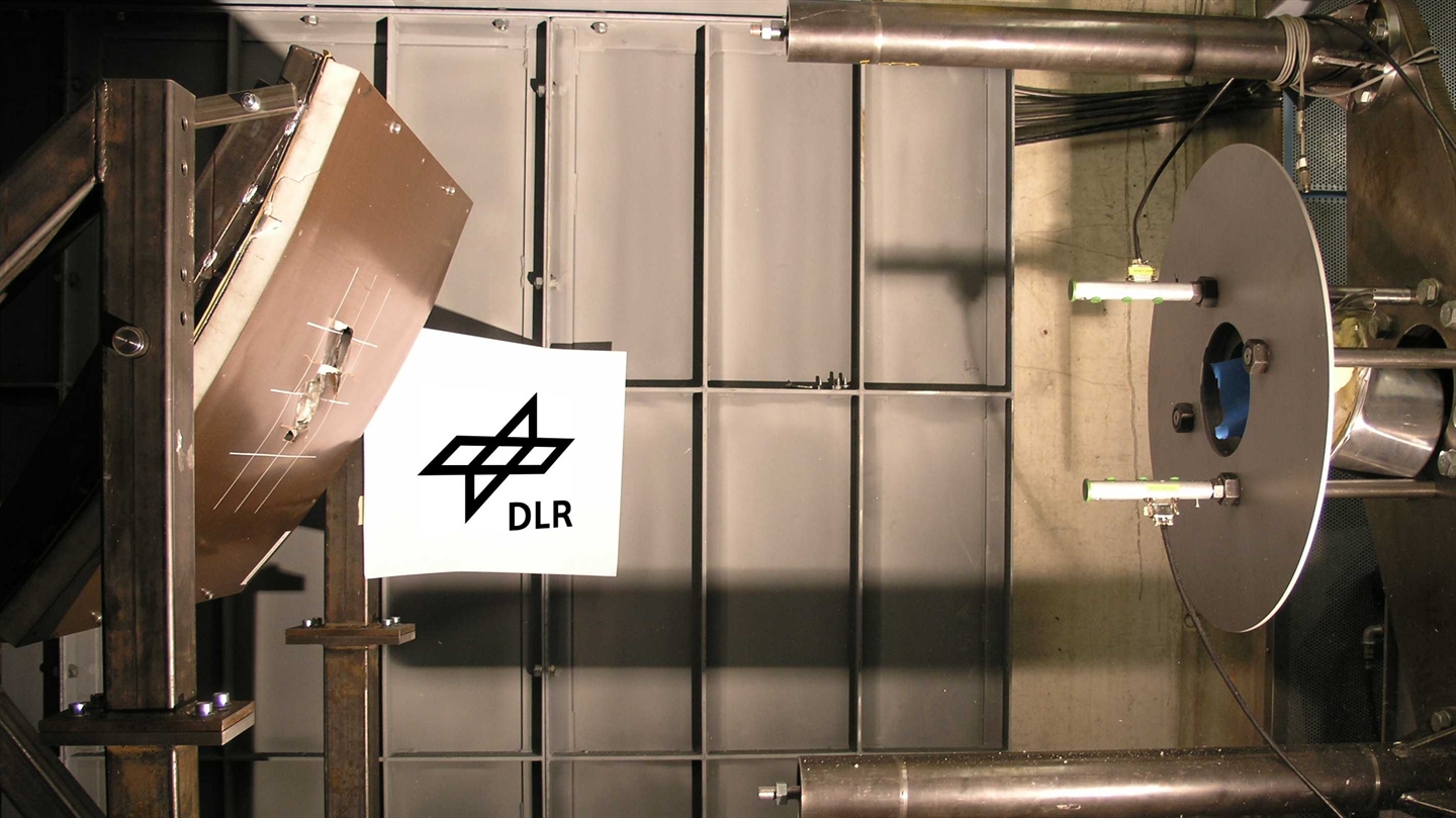 Beschussanlage mit Bauteil