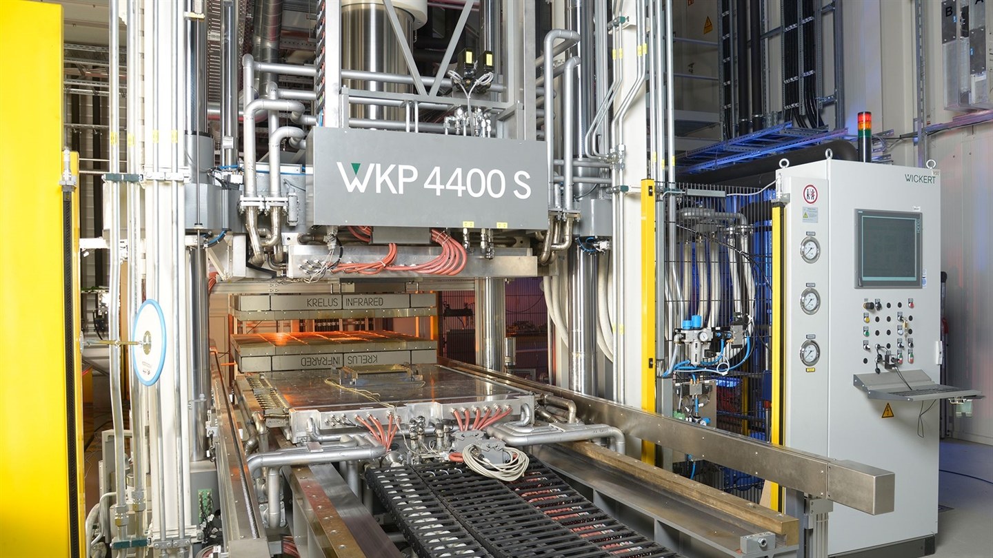 Infrarot Heizsystem Heißpresse