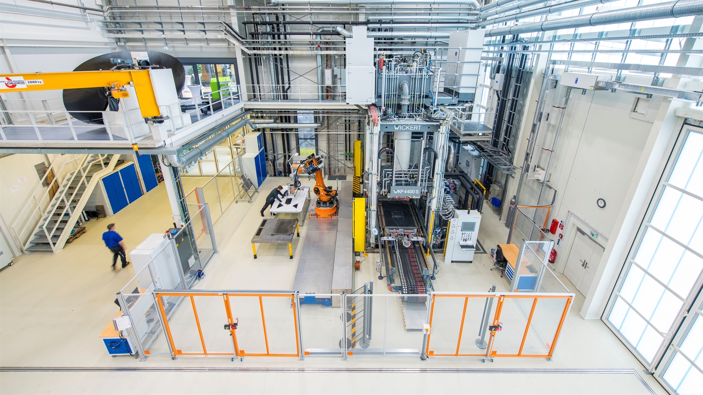 Übersicht Anlage Thermoplastzelle