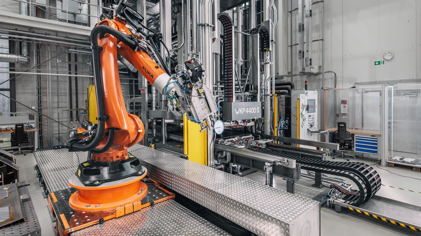 Roboter Thermoplastzelle