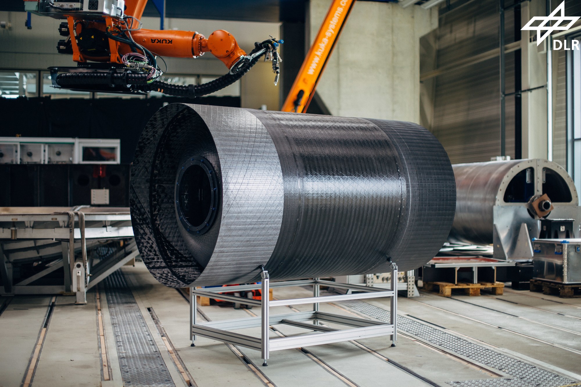 Ansicht Wasserstofftank