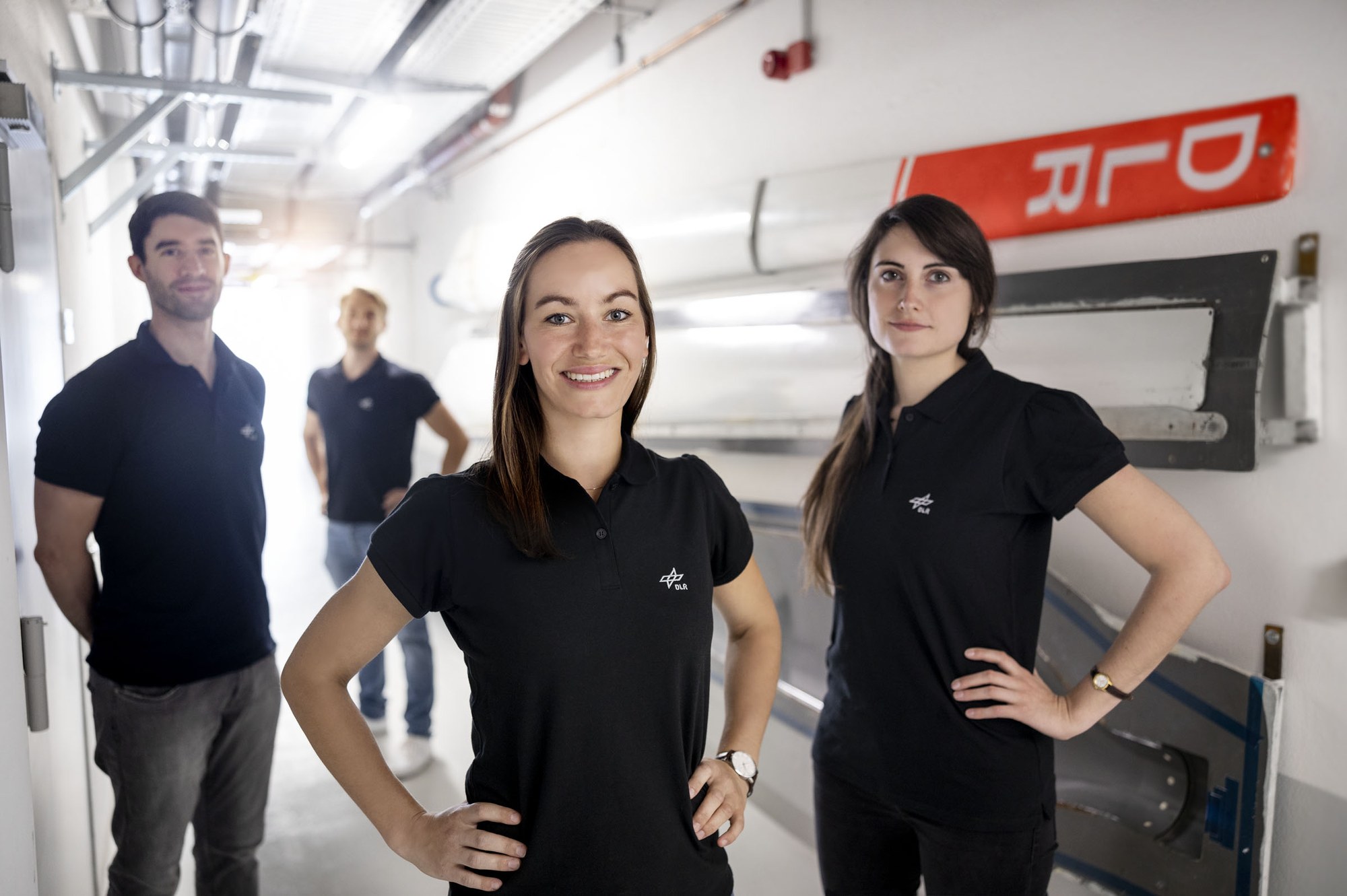 Mitarbeiter am DLR-Institut für Bauweisen und Strukturtechnologie