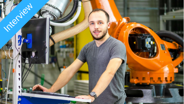 DLR-Mitarbeiter Tobias Haase