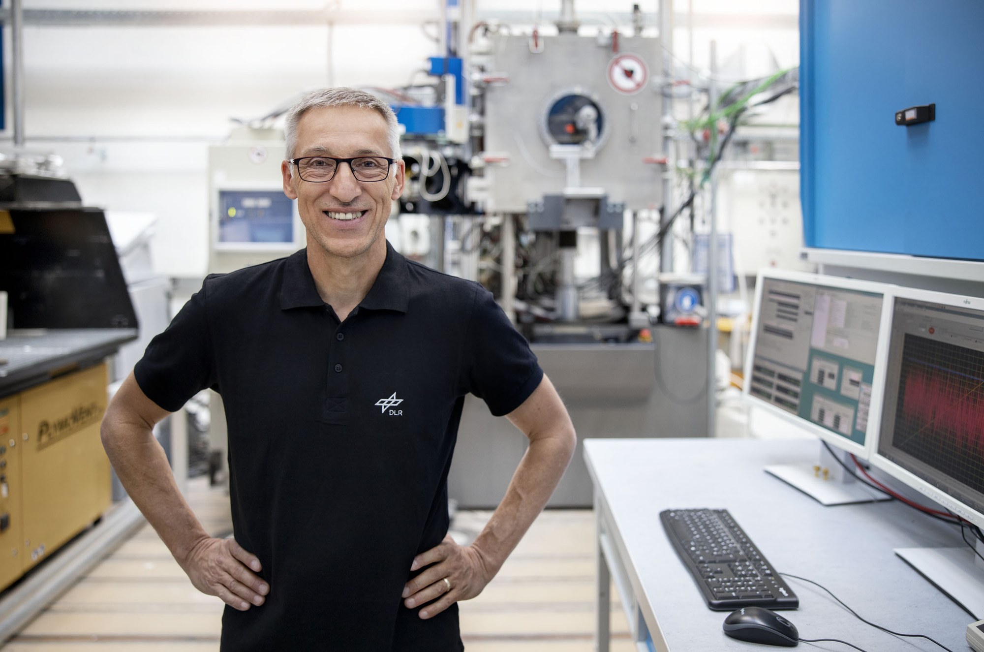 Mitarbeiter der Abteilung Raumfahrt Systemintegration