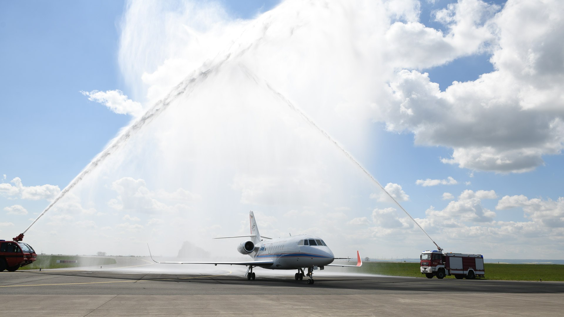 Das Forschungsflugzeug ISTAR in Cochstedt
