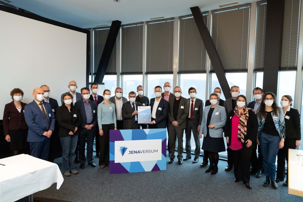 JenaVersum Netzwerk gegründet - Das DLR Institut für Datenwissenschaften ist dabei!