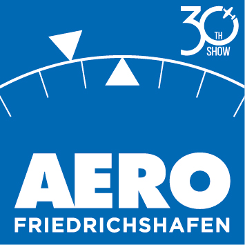 Logo AERO Friedrichshafen - 30. Jubiläum