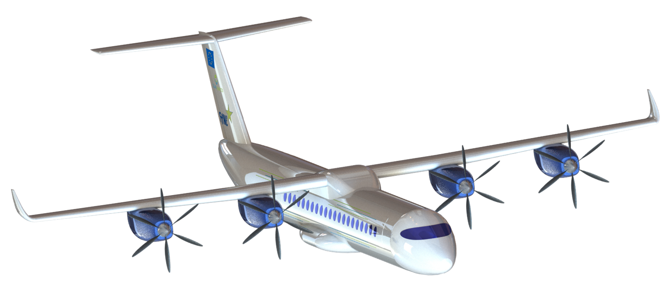 Flugzeuggrafik vom Projekt FAME