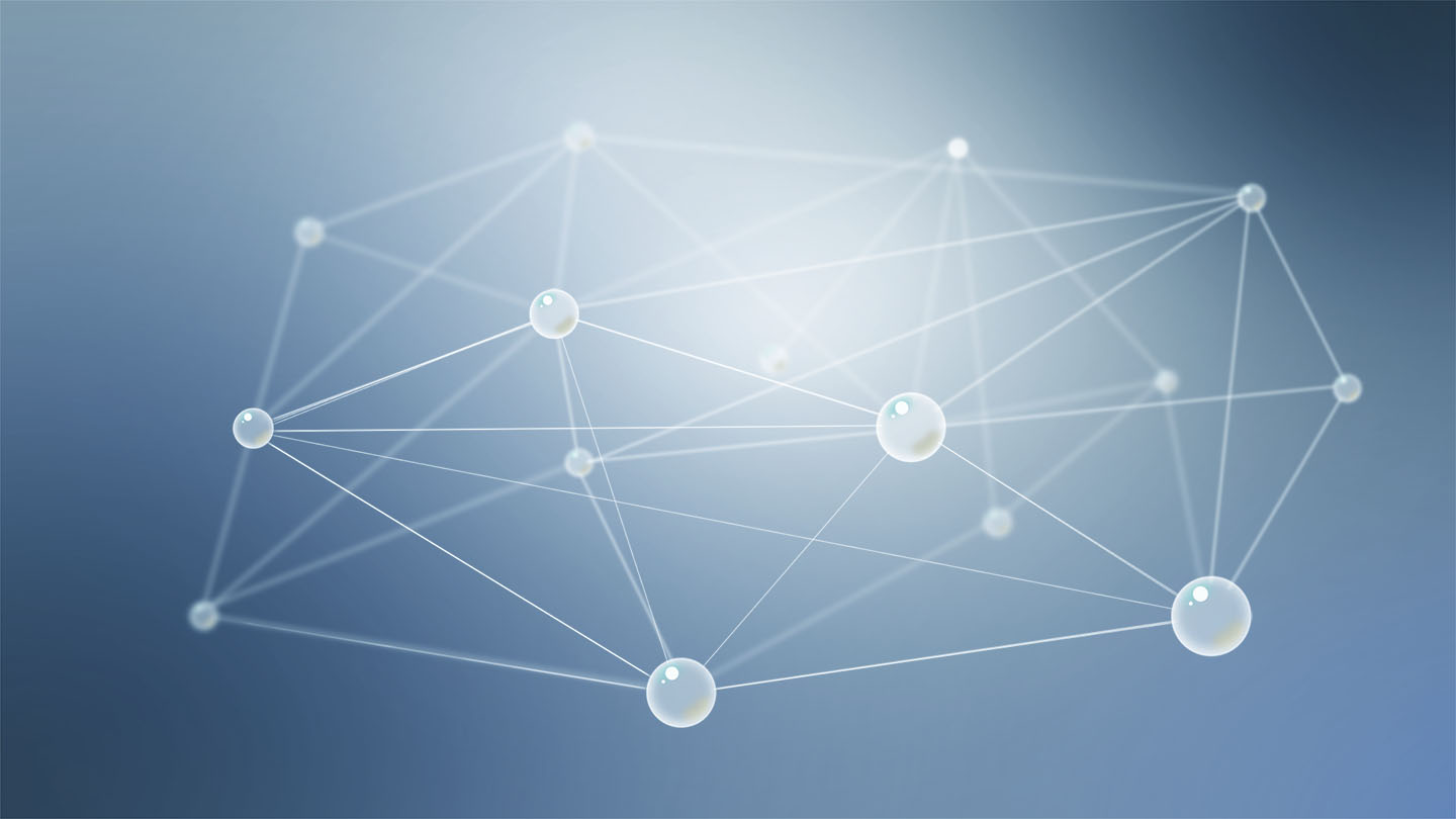 grafische Darstellung eines Netzwerkes