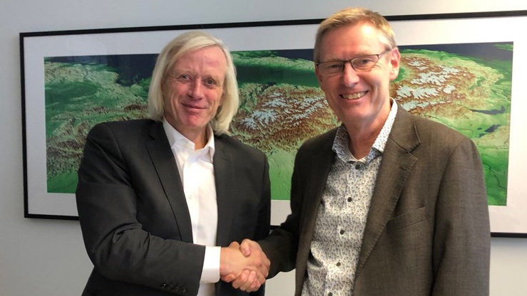 Kooperation mit Kongsberg Satellite Services (KSAT)