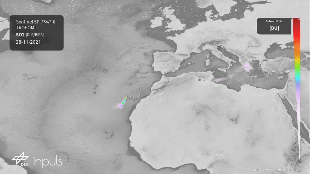 Vulkanausbruch des "Cumbre-Vieja" auf La Palma