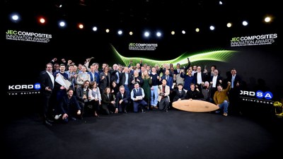 CO₂-negative DACCUSS Hauswand erhält JEC Composites Innovation Award 2025