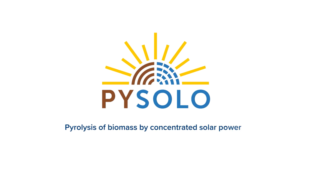 Horizon Europe Projekt PYSOLO: Solar-driven Biomass Pyrolysis