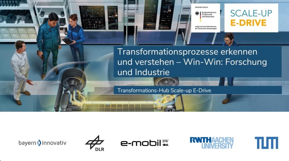 Transformationsprozesse erkennen und verstehen Win-Win: Forschung und Industrie