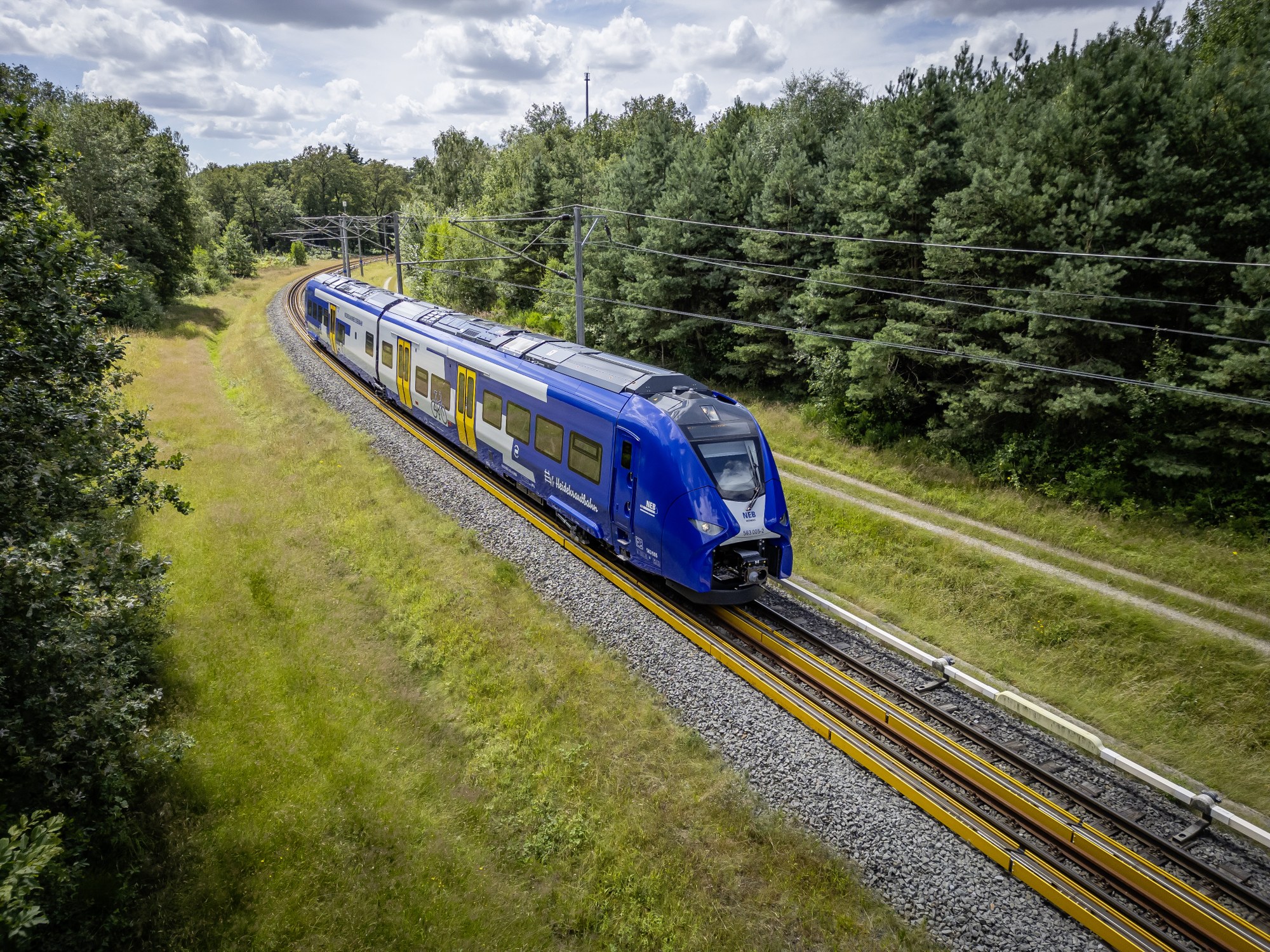 Institute and examines fuel cell trains on the Heidekraut