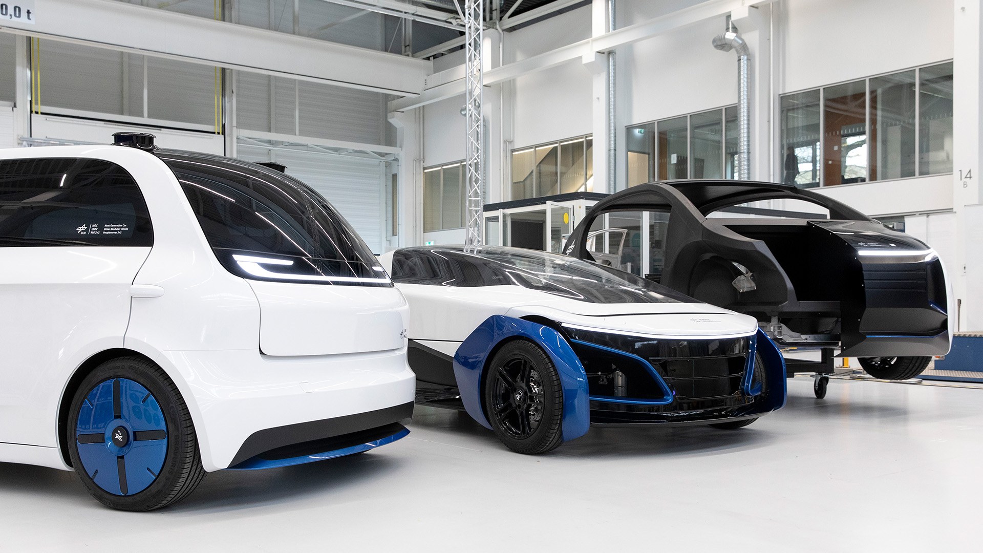 Verschiedene Fahrzeugtypen